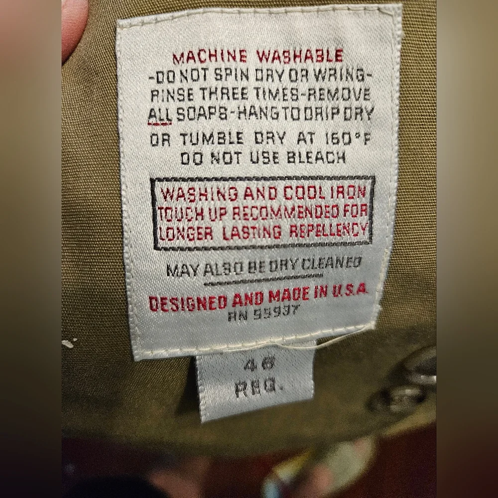 Botany 500 Men's Tan Trench Coat - Picture 13 of 15